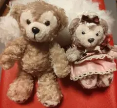 ダッフィーとシェリーメイぬいぐるみ2体セット