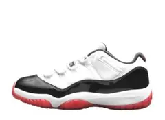 エアジョーダン 11 レトロ ローカット ホワイト/ブラック/レッド