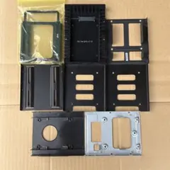 2.5インチストレージ用 変換マウンター 8台 複数種 HDD部分用 ねじ無し