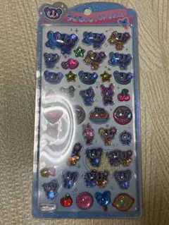 うるちゅるシール　エンジェルブルー　ボンボンドロップシール