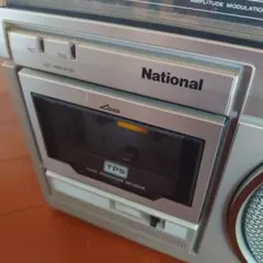 タ*前様 National RX-1760 ラジオ ラジカセ 昭和レトロ ナショ