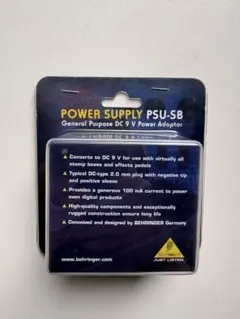 新品未開封⭐︎BEHRINGER PSU-SB 電源アダプター DC 9Vのサムネイル