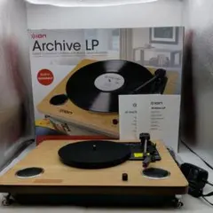 ION 오디오 레코드 플레이어 아카이브 LP 스테레오 스피커