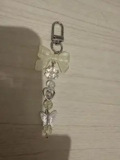 ハンドメイド　チャーム　イエロー