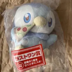 ポケピース　一番くじ　ラストワン賞　ポッチャマ　ぬいぐるみ