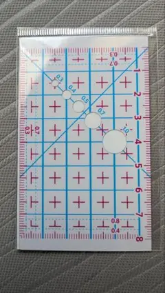 ★新品・未開封★カードサイズ　定規★カードタイプ　ものさし★