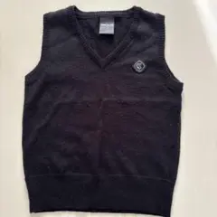 コムサイズム　110 黒　ベスト