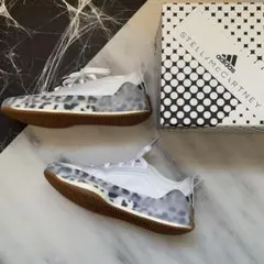 新品！アディダスバイステラマッカートニー ラバー スニーカー 23.5 ホワイト