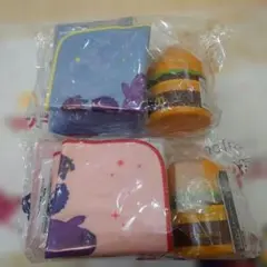 マクドナルド 2026 福袋 グッズ セット　ピンク　ブルー