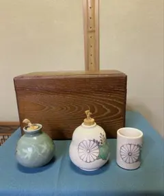 茶道具 / 茶箱 利休茶箱 女桑 上品のサムネイル