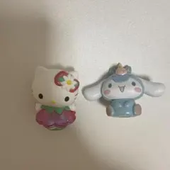 ハローキティ シナモンロール フィギュア 食玩