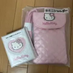 ハローキティ ミニショルダーとカードファイルセット