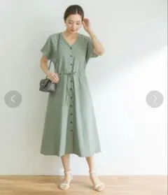URBAN RESEARCH 半袖ロングワンピース