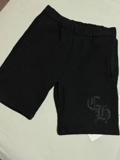 クロムハーツ　ynot ハーフパンツ　CHロゴ　ブラック スウェットのサムネイル
