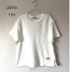 新品　JaVa クラシカルエルフ　ホワイト 半袖Tシャツ 130