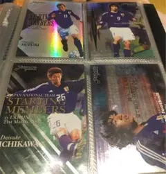サッカーカード　計4枚