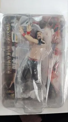 新日本プロレス 中邑真輔 1/11 プロ格ヒーローズF フィギュア　黒verのサムネイル