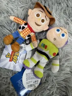 トイ・ストーリーぬいぐるみセット ウッディ バズ・ライトイヤー