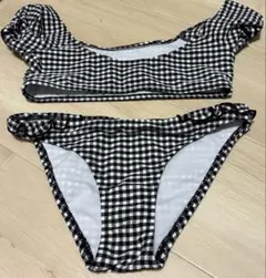 ZARA KIDS ギンガムチェック　水着　130