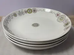Jocomomola ホコモモラ 平皿 プレート　22cm 4枚セットのサムネイル
