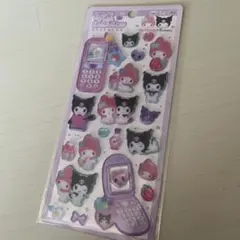 【国内正規品】平成はっぴーフォン　シール マイメロディー クロミ