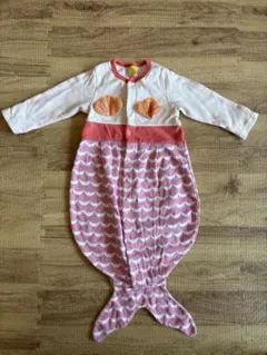 マーメイドロンパース 50-60cm ピンク