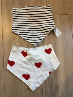 ◆美品◆スタイ２枚セット　プチバトー