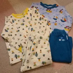 UNIQLO　ベビー　キルトパジャマ　120　2着セット