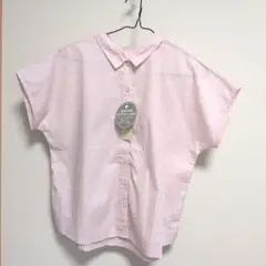 クロコダイルSNOWCOTTON+LINEN 半袖シャツ ピンクのサムネイル