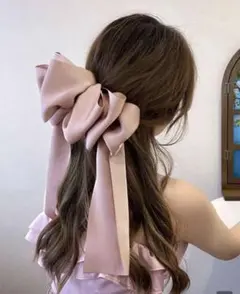 ヘアアクセサリー　リボンバレッタ　まとめ売り