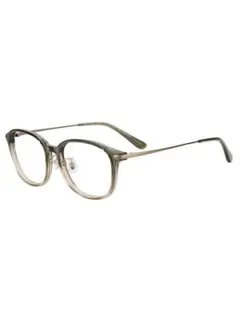 ZOFF ウェリントン型コンビネーションフレーム グリーングラデ 眼鏡 新品