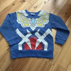 ウルトラマン ゼロ なりきり 裏起毛 トレーナー 120 ウルトラヒーローズ