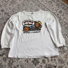 A BATHING APE BABY MILO 長袖Tシャツ 黒 M - メルカリ