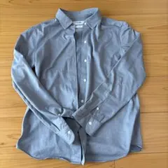 Maker's Shirt 鎌倉 Easy Care シャツ グレー　レディースのサムネイル