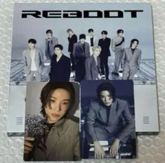 TREASURE アルバムREBOOT デジパック 韓国盤 ジョンファン トレカ