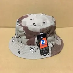 ニューハッタン☆バケハ☆デザートカモ☆ミリタリー☆カモフラ☆迷彩☆L/XL☆無地のサムネイル