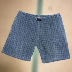 グラミチ Gramicci ショートパンツ ショーツ 旧ロゴ チェック 総柄のサムネイル