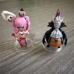 ワンピの実　ペローナ　モリア　フィギュア　ガチャガチャ　ワンピース