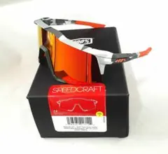 大破格‼️】100% ワンハンドレッドサングラスspeedcraft S3レッド