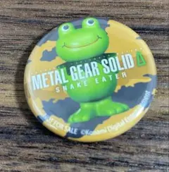 メタルギアソリッド★METAL GEAR SOLID★特典★缶バッジ