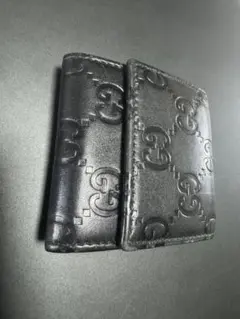 GUCCI　グッチ　コインケース　162350　グッチシマ　GG　レザー小銭入れのサムネイル