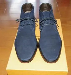 TOD'S　ネイビー スエード レースアップシューズ　UK6サイズ