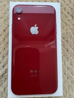 【美品】iPhoneXR 本体／レッド64GB