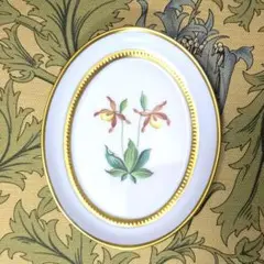 Augarten アウガルテン 飾り皿 オーバル 金彩 アウガルテン ウィンナーフラワーの飾り皿 | ブランド洋食器専門