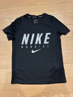 NIKE RUNNING ドライフィット キッズ Tシャツ ブラック Mのサムネイル