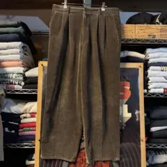 常田大希 90s CASTELBAJAC ワイド コーデュロイパンツ 茶のサムネイル