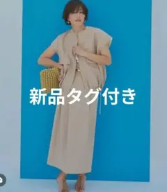 新品タグ付き】Nobleヴィンテージタフタスリーブレスブルゾン - メルカリ