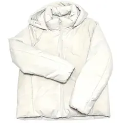 ユニクロ UNIQLO ハイブリッドダウンパーカ M ライトグレー