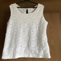 MISCH MASCH ホワイト レース タンクトップのサムネイル
