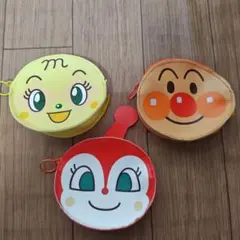 アンパンマン キャラクターポーチ 3個セット